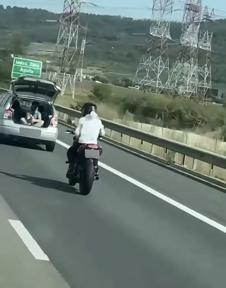O cursă periculoasă de pe A1 s-a lăsat cu amenzi: Trei tineri au fost identificați de polițiști la doar câteva ore după ce s-au filmat din portbagajul unei mașini!