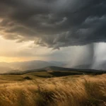 Hartă meteo cu cod galben de caniculă pentru județul Sibiu
