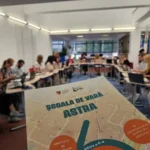 Școala de Vară ASTRA la Sibiu, cu participanți la o sesiune dedicată bibliotecilor și digitalizării.