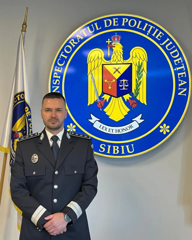 Cristian Sorin Stănciulescu, numit adjunct al șefului IPJ Sibiu