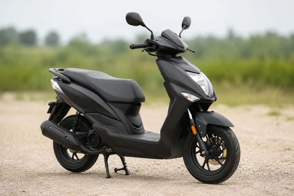 Tânăr prins cu un moped neînmatriculat pe bulevardul Corneliu Coposu din Sibiu