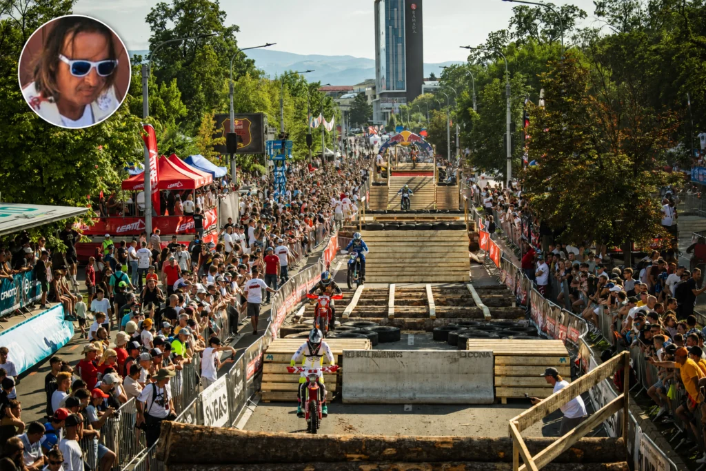 Andy Fazekas, unul dintre competitorii de elită la Red Bull Romaniacs