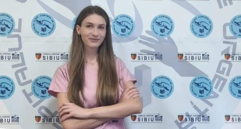 De la SMURD la ATI: Povestea Cosminei Achim, medic rezident la Spitalul Județean Sibiu!