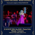 Publicul entuziast așteaptă spectacolul Cristianei Damian la Festivalul Mamaia 2026.