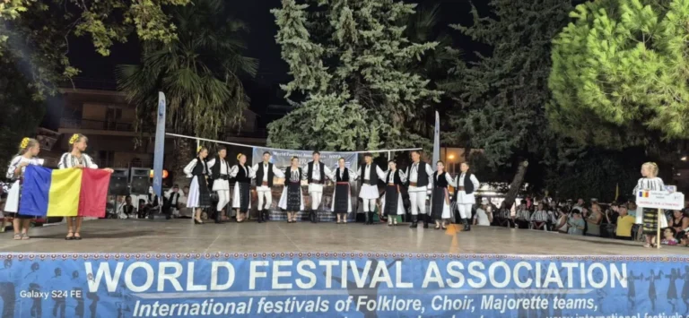 Ansamblul „IA de la Turnu Roșu” a reprezentat România la Festivalul „Olimpic Paradise” din Grecia