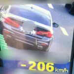 Actiune radar poliție pe autostrada A1 pentru record de viteză de 206 km/h