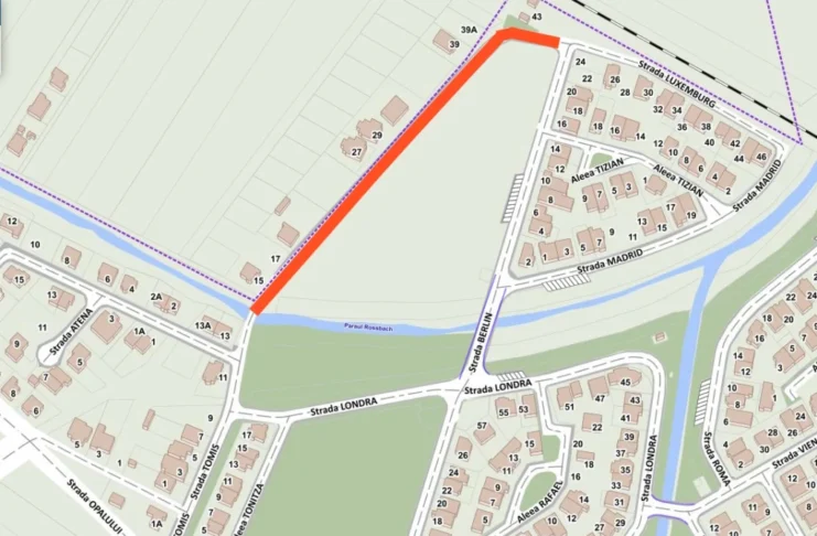 Primăria Sibiu extinde rețelele de apă și canalizare pe strada Tomis. Investiție de 927.000 de lei