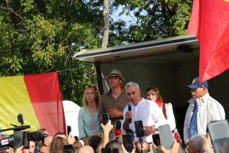 Călin Georgescu, la Cisnădie: „Statul să cumpere direct de la producătorii autohtoni pentru școli și spitale”