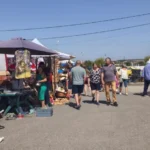 Cazane tradiționale din cupru expuse la Târgul Obor Sibiu