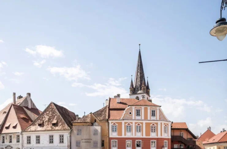 „Marea Dictare” în Piața Mică din Sibiu, de Ziua Limbii Române