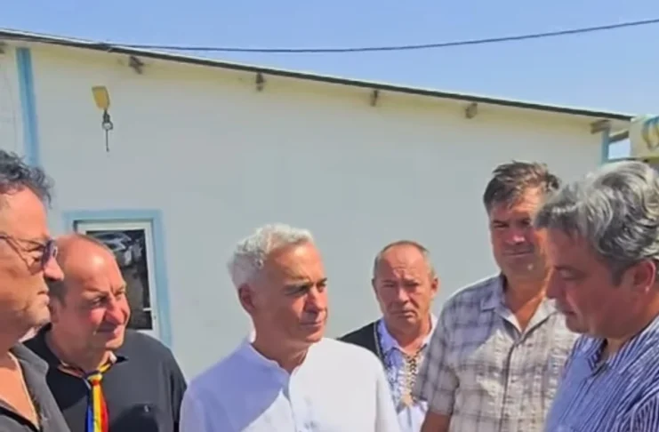 Călin Georgescu a vizitat la Cisnădie una din cele mai mari ferme de pești exotici din Europa