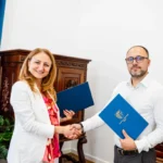 Documente și participanți la lansarea șantierului de modernizare spital Sibiu