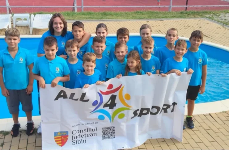 Înotătorii ACS ALL 4 Sport Sibiu au început pregătirea pentru noul sezon competițional