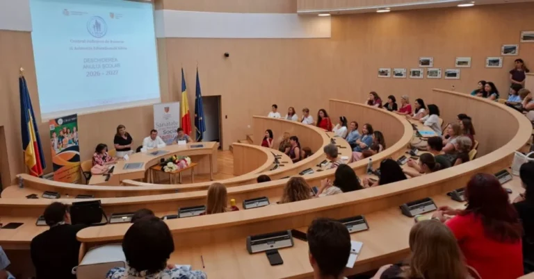 CJRAE Sibiu a deschis noul an școlar la Consiliul Județean. Accent pe sprijinul acordat elevilor vulnerabili
