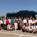 Tineri participanți la Întâlnirea Internațională a Tinerilor Ortodocși din Arhiepiscopia Sibiului