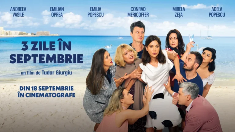 Tudor Giurgiu și echipa filmului „3 zile în septembrie” vin la Sibiu. Proiecție specială la Cinema City