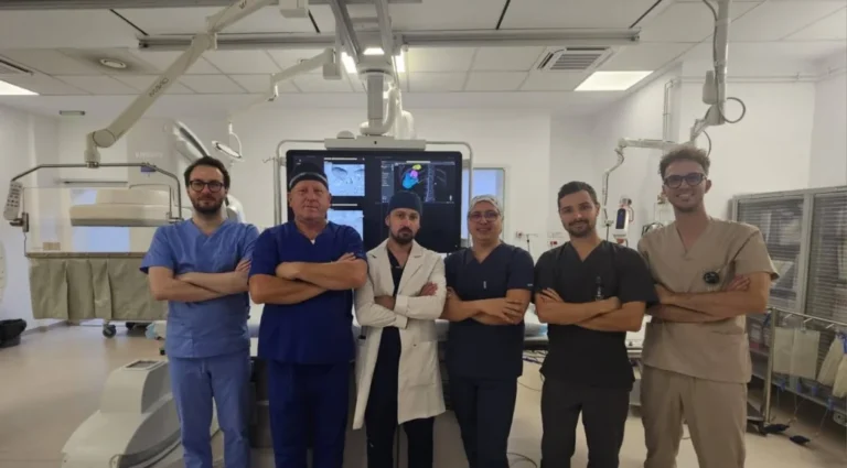 Premieră medicală la Spitalul Județean Sibiu. Prima procedură DSM-TACE din județ, pentru tratarea unui pacient cu cancer hepatic