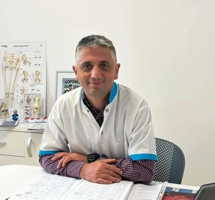 Dr. Mircea Ciprian Sopon, specialist în protezare articulară la SCJU Sibiu