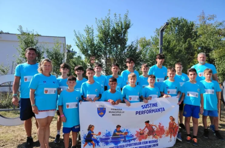 CSM Mediaș, cantonament de pregătire la Costinești pentru baschet și tenis de masă