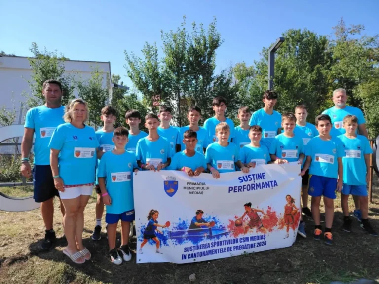 CSM Mediaș, cantonament de pregătire la Costinești pentru baschet și tenis de masă