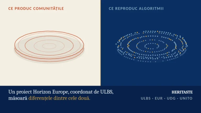 ULBS câștigă 1,5 milioane de euro pentru un proiect care va cerceta cum AI modifică percepția asupra culturii gastronomice