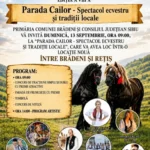 Cal prezentat în cadrul Parada Cailor Brădeni, probabil în locația nouă a evenimentului ecvestru.