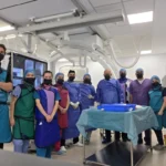 Sala de operație pregătită pentru intervenția chirurgicală de urgență la un spital din Sibiu.