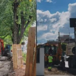 Lucrări pe Bulevardul Vasile Milea pentru refacerea trotuarelor și pregătirea asfaltării