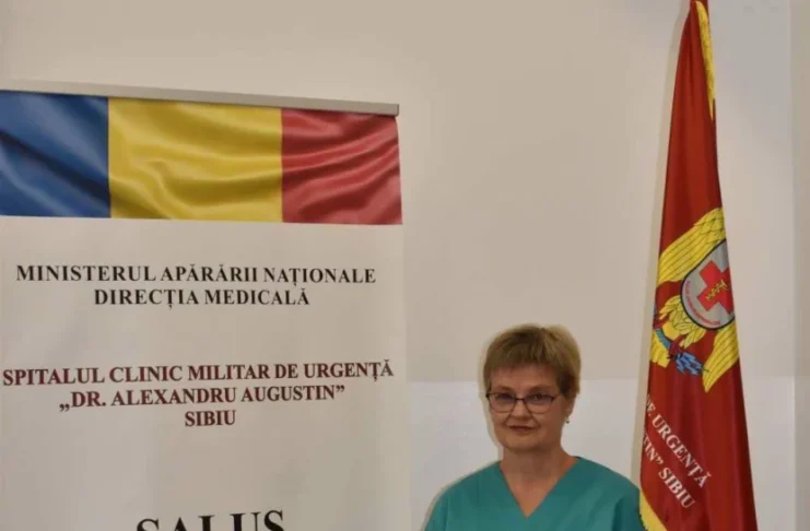 Asistenta Corina Cristea, 39 de ani în slujba pacienților Spitalului Militar din Sibiu