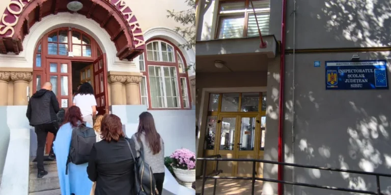Părinții elevilor au plecat de la Școala „Regina Maria” la Inspectorat și nu s-a rezolvat nimic momentan: „Vrem doar să se aplice legea!”