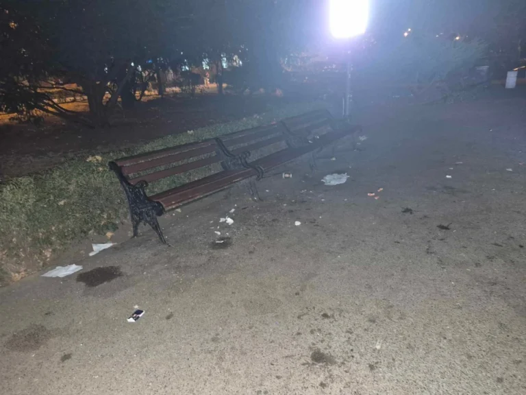 Parcul Astra, inundat de mizerie în fiecare seară: „Poliția Locală ce face?”