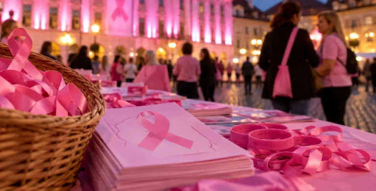 Luna Roz începe la Sibiu. Supraviețuitoarele cancerului de sân se întâlnesc cu sibiencele în Piața Mare