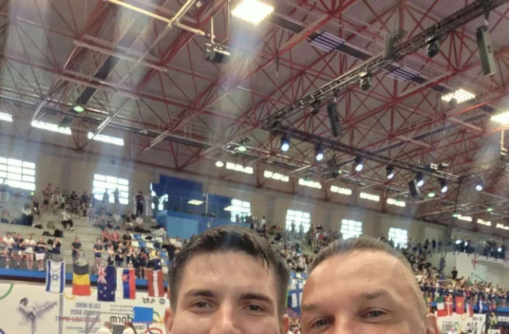 Alin Lazurca, de la Puma Sibiu, alături de Andrei Chiriac la aurul câștigat la Cupa Mondială