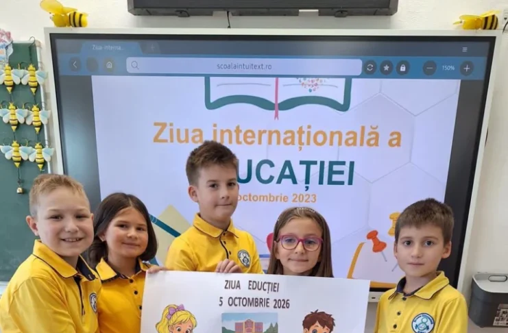 Ziua Educației, sărbătorită prin activități creative la Școala Gimnazială Nr. 8 Sibiu