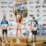 Ciclist CSM Mediaș la competiția de mountain bike Descoperă Șamșud MTB 2026