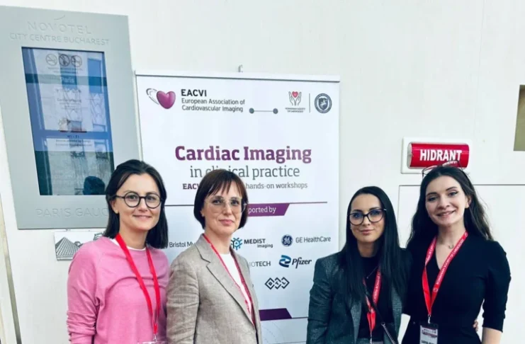 Patru medici de la Spitalul Județean Sibiu au participat la un curs de imagistică cardiovasculară