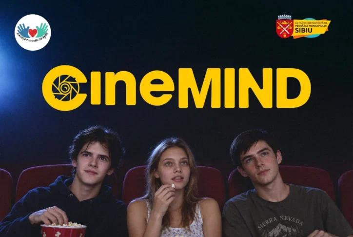 CineMind aduce trei filme și discuții cu psihologi pentru elevii din Sibiu. Adolescenții vor vorbi despre emoții, relații și presiunea socială