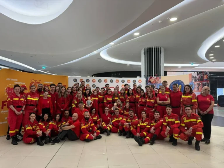 Maratonul Resuscitării a revenit la Sibiu. Participanții au învățat gratuit manevre care pot salva vieți