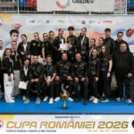 Echipa Clubul Sportiv Puma Sibiu cu Cupa României Taekwon-do 2026 și cele 37 de medalii cucerite