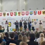Stand cu produse sibiene autentice din Racovița și Bradu la târgul internațional din Polonia