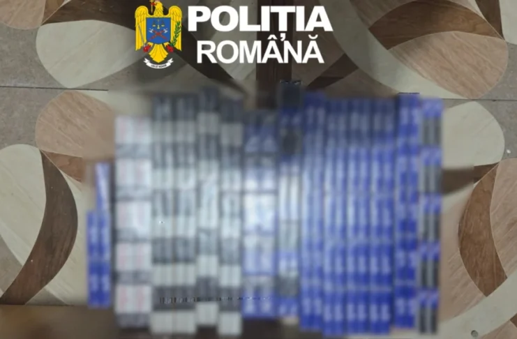 Peste 100.000 de țigări au fost confiscate de polițiștii din Sibiu. Șase persoane au ajuns în arest!