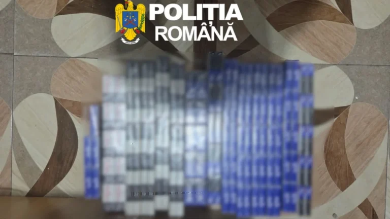 Peste 100.000 de țigări au fost confiscate de polițiștii din Sibiu. Șase persoane au ajuns în arest!