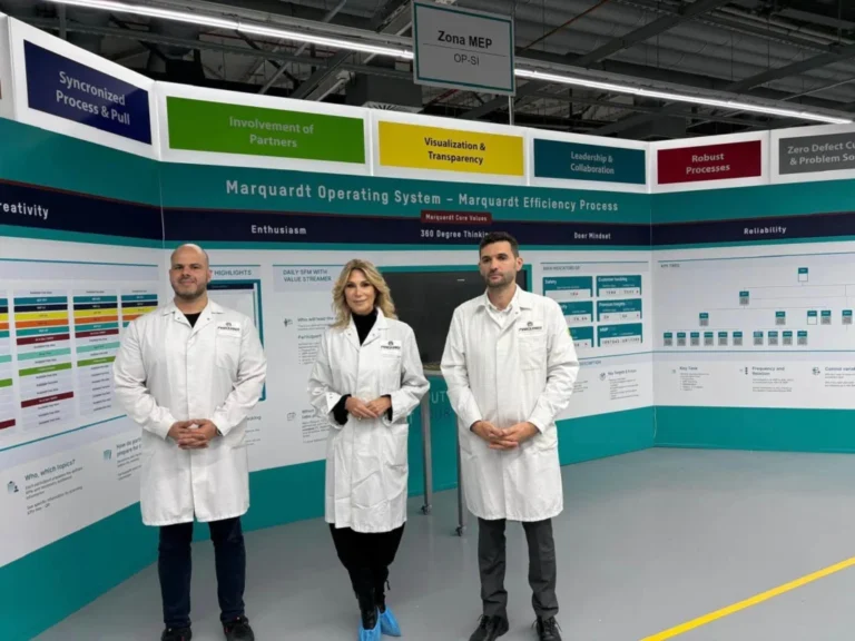 Raluca Turcan, după o vizită la Marquardt Sibiu: Prețul energiei și lipsa de predictibilitate, printre principalele probleme ale industriei