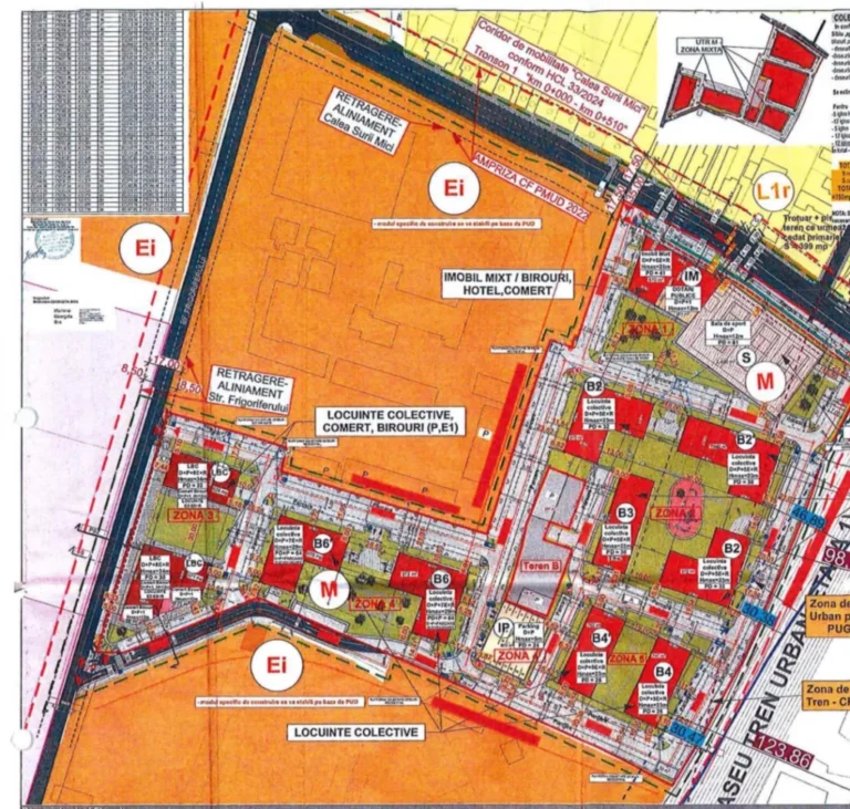 Un ansamblu cu 665 de apartamente, hotel și grădiniță pe Calea Șurii Mici din Sibiu. Proiectul ajunge la votul Consiliului Local