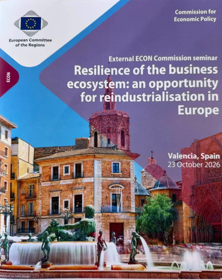 Daniela Cîmpean, la Valencia: „O Europă competitivă se construiește cu regiuni puternice”. Industria și investițiile, în centrul discuțiilor europene