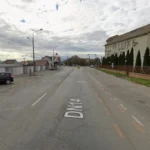Calea Șurii Mari din Sibiu, o arteră principală, înainte de lucrările de asfaltare programate