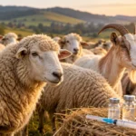 Vaccinare oilor și caprelor cu prima tranșă de doze în județul Sibiu