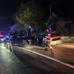 Accident în Șeica Mare cu o persoană blocată în fiarele unei mașini după coliziune