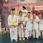 Florian Giubega TSD Sibiu la eveniment sportiv ACS Coman Karate-Do Mediaș
