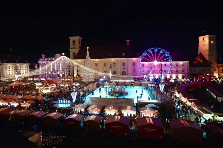 Târgul de Crăciun din Sibiu se deschide pe 13 noiembrie, cu un concert Mircea Rusu Band și Andreea Vîlcan. Ce noutăți aduce ediția din 2026